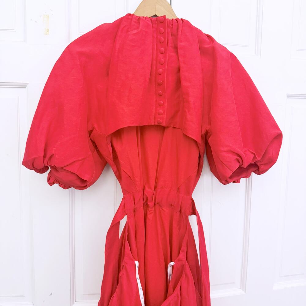 Aje. Mimosa Cutout Midi Dress - Picture 9 of 13